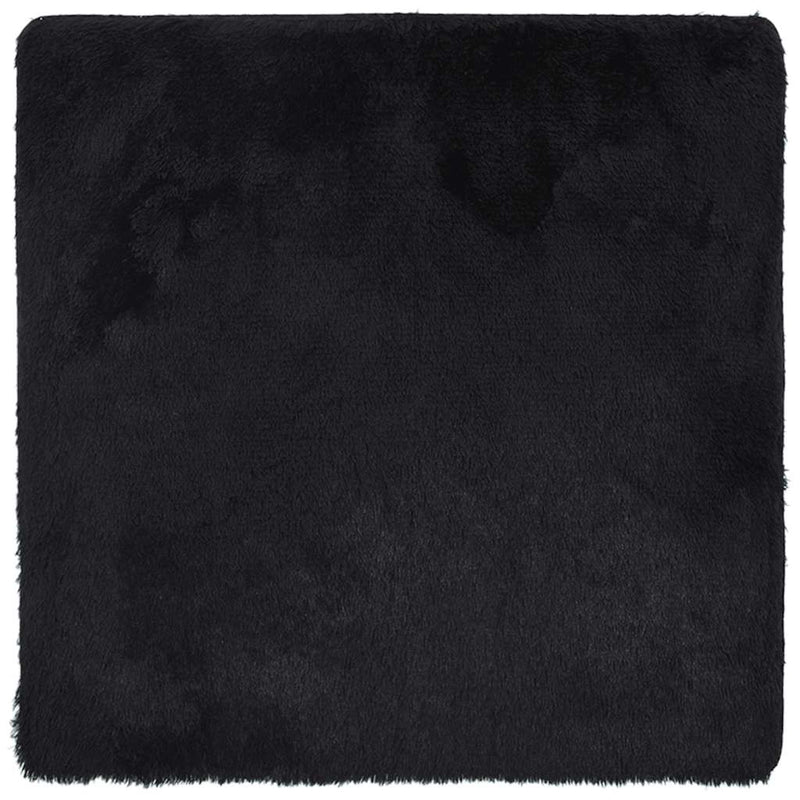 Load image into Gallery viewer, Vidaxl hoogpolig vloerkleed navarra 120x120 cm polyester zwart