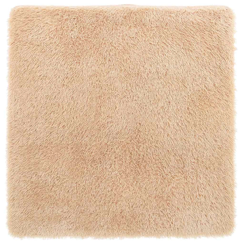 Load image into Gallery viewer, Vidaxl hoogpolig vloerkleed navarra 160x160 cm polyester beige