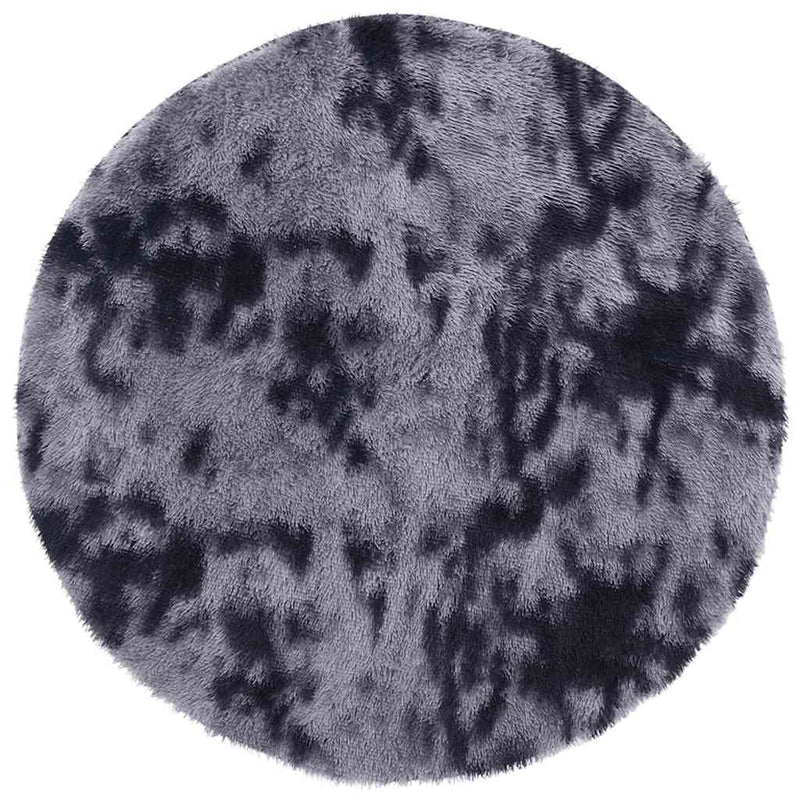 Load image into Gallery viewer, Vidaxl hoogpolig vloerkleed navarra 200x200 cm polyester donkergrijs