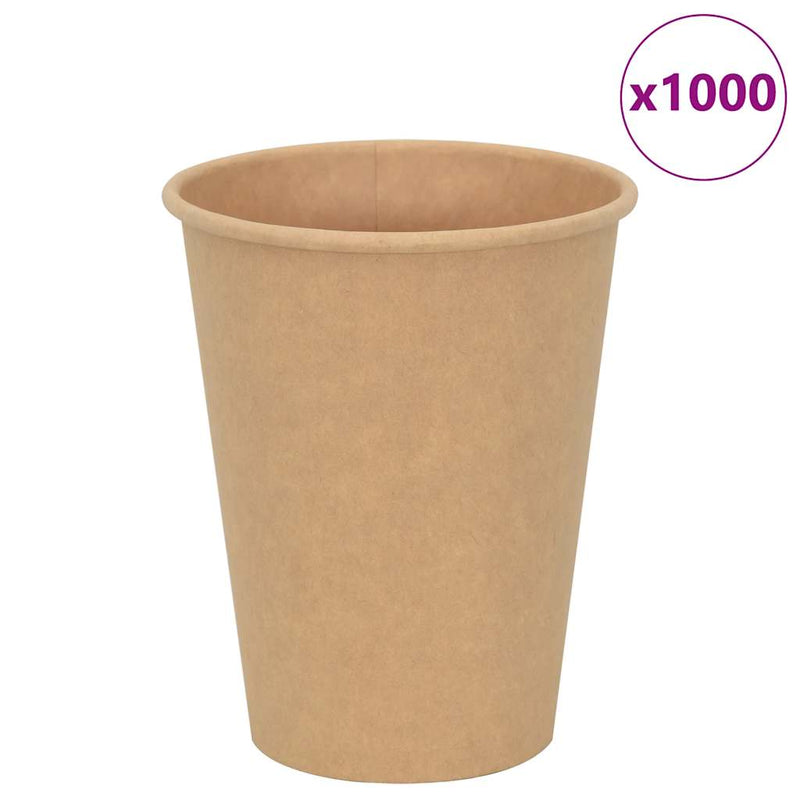 Load image into Gallery viewer, Vidaxl papieren koffiekopjes 1000 st 12oz 300 ml bruin