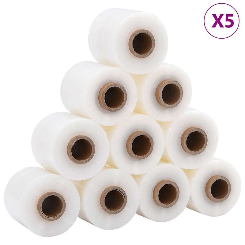 Load image into Gallery viewer, Vidaxl stretchfolies 50 stuks transparant 23 µm 10 cm x 150 m