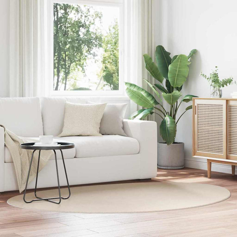 Load image into Gallery viewer, Vidaxl vloerkleden huarte beige 140 x 200 cm polyester