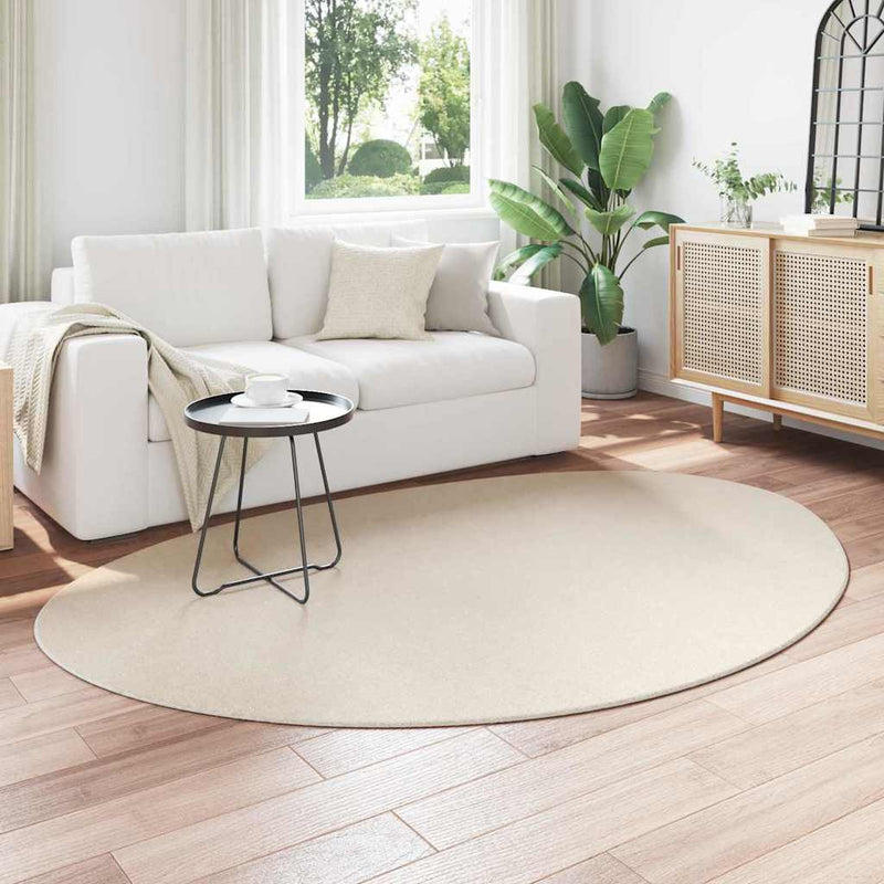 Load image into Gallery viewer, Vidaxl vloerkleden huarte beige 160 x 230 cm polyester