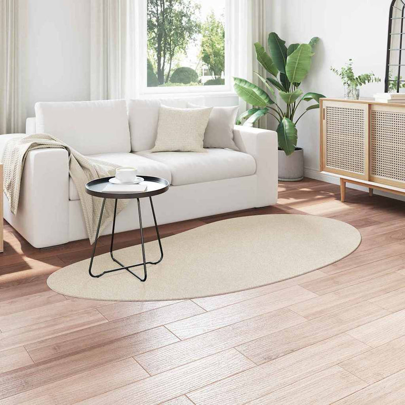 Load image into Gallery viewer, Vidaxl vloerkleden huarte beige 100 x 200 cm polyester