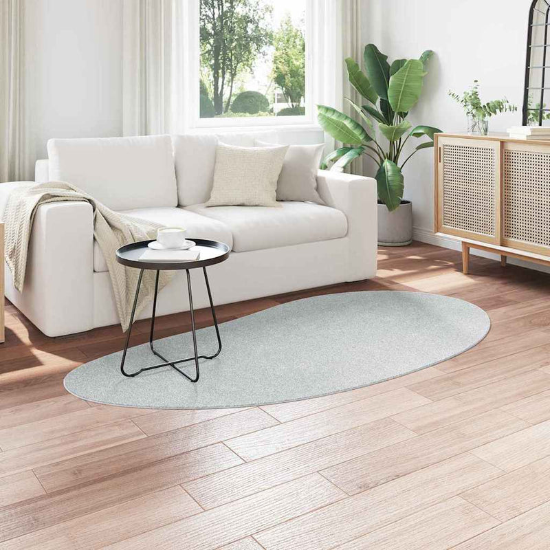 Load image into Gallery viewer, Vidaxl vloerkleden huarte grijs 100 x 200 cm polyester
