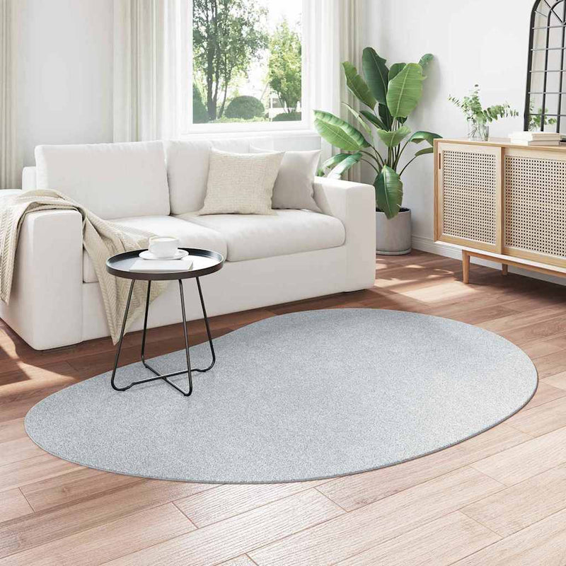 Load image into Gallery viewer, Vidaxl vloerkleden huarte grijs 140 x 200 cm polyester