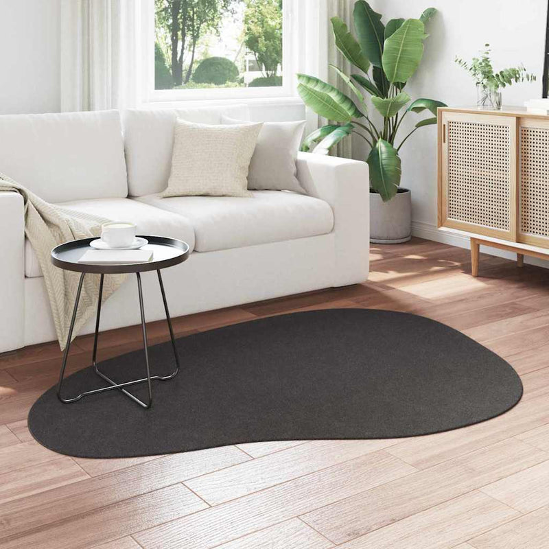 Load image into Gallery viewer, Vidaxl vloerkleden huarte antraciet 120 x 170 cm polyester