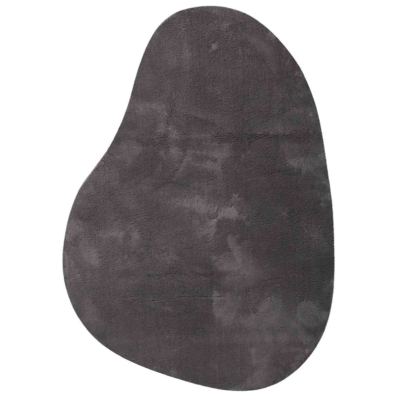 Load image into Gallery viewer, Vidaxl vloerkleden huarte antraciet 120 x 170 cm polyester
