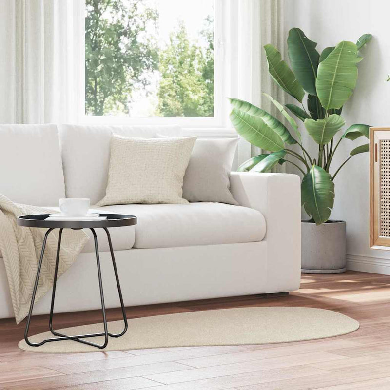 Load image into Gallery viewer, Vidaxl vloerkleden huarte beige 80 x 150 cm polyester