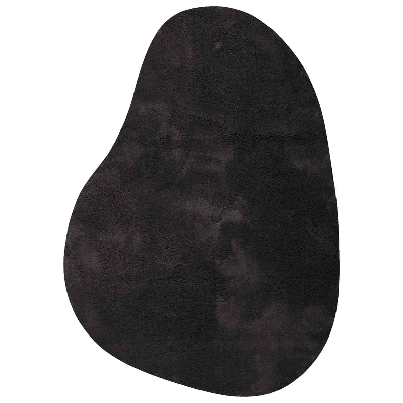 Load image into Gallery viewer, Vidaxl vloerkleden huarte zwart 140 x 200 cm polyester