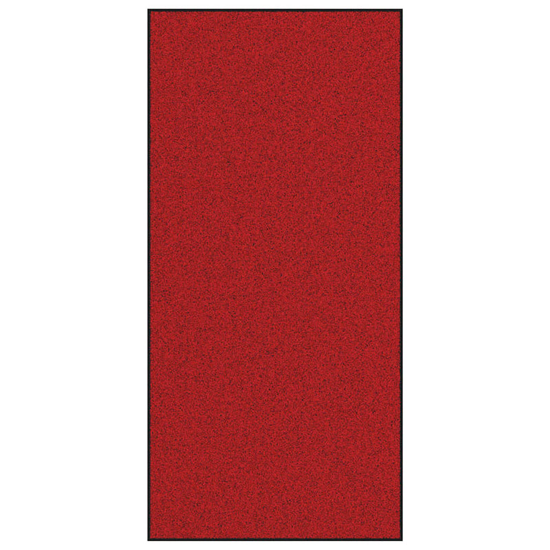 Load image into Gallery viewer, Vidaxl deurmat rood en zwart 120 x 250 cm 100% polyamide