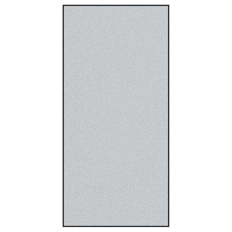 Load image into Gallery viewer, Vidaxl deurmat grijs en zwart 120 x 250 cm polypropyleen en vinyl