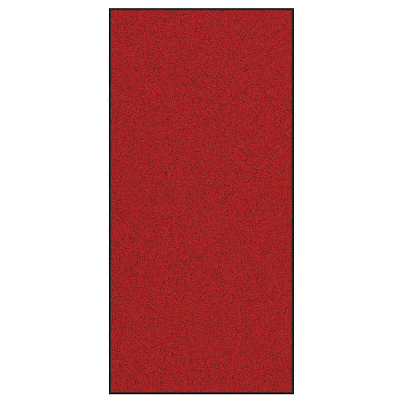 Load image into Gallery viewer, Vidaxl deurmat rood en zwart 120 x 250 cm polypropyleen en vinyl