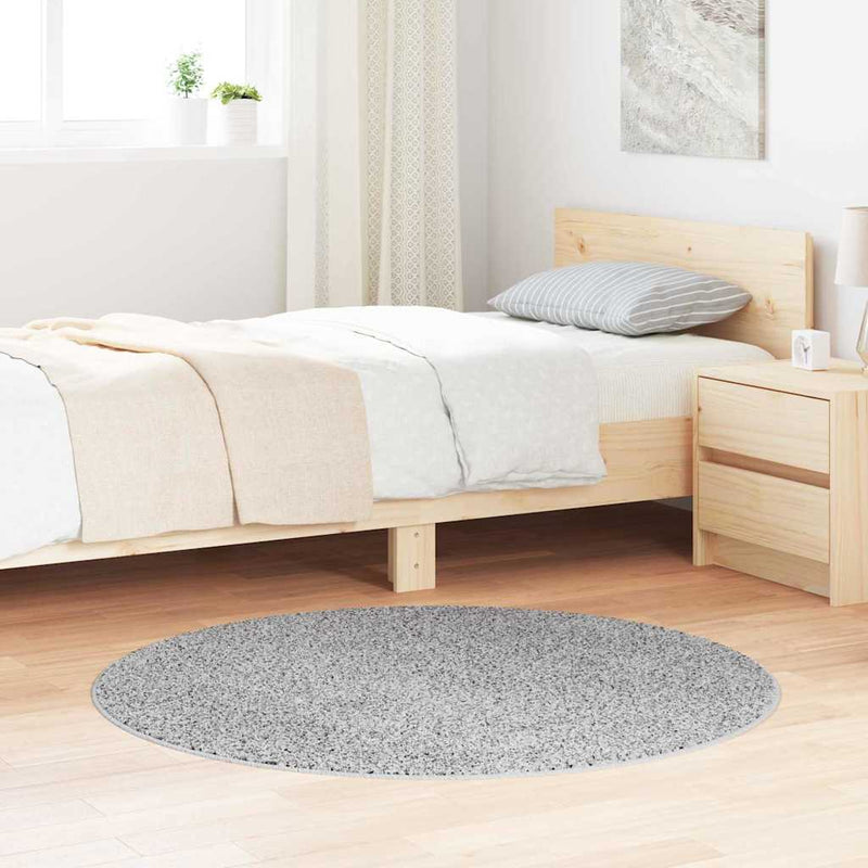 Load image into Gallery viewer, Vidaxl antislip shaggy tapijt grijs 120 x 120 cm pp