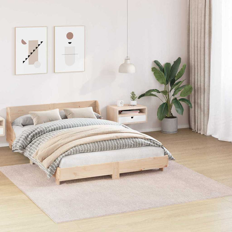 Load image into Gallery viewer, Vidaxl antislip shaggy tapijt crème 200 x 200 cm pp