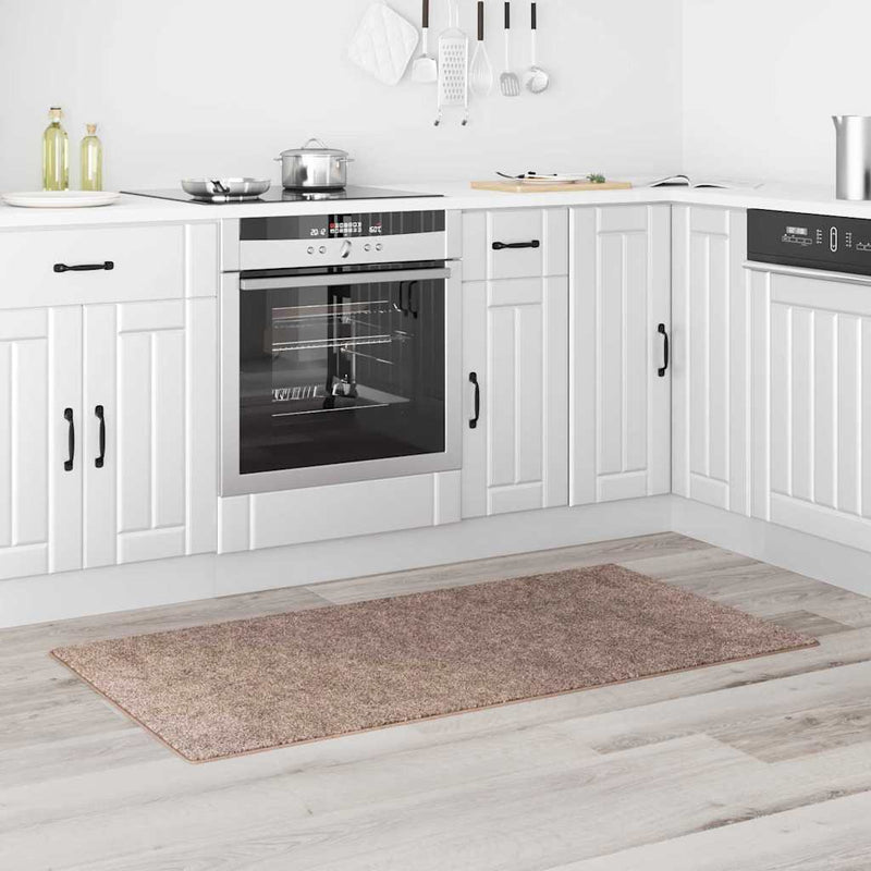 Load image into Gallery viewer, Vidaxl antislip shaggy tapijt bruin 80 x 150 cm pp