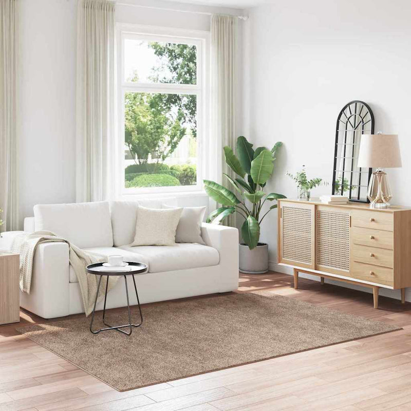 Load image into Gallery viewer, Vidaxl antislip shaggy tapijt bruin 160 x 230 cm pp