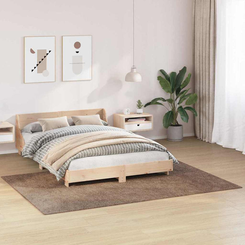 Load image into Gallery viewer, Vidaxl antislip shaggy tapijt bruin 160 x 230 cm pp