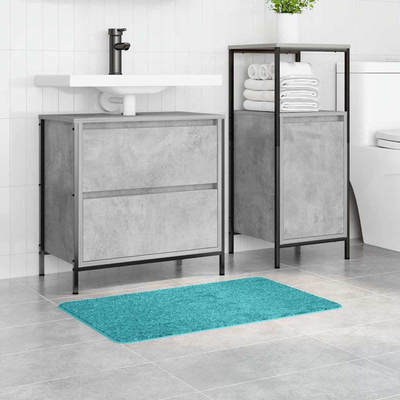 Load image into Gallery viewer, Vidaxl antislip badmat turquoise 50 x 80 cm pp