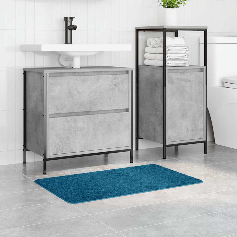 Load image into Gallery viewer, Vidaxl antislip badmat blauw 50 x 80 cm pp