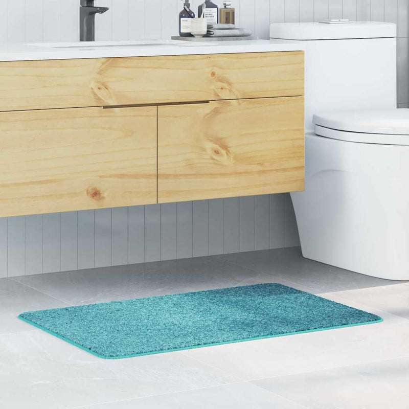Load image into Gallery viewer, Vidaxl antislip badmat turquoise 60 x 90 cm pp