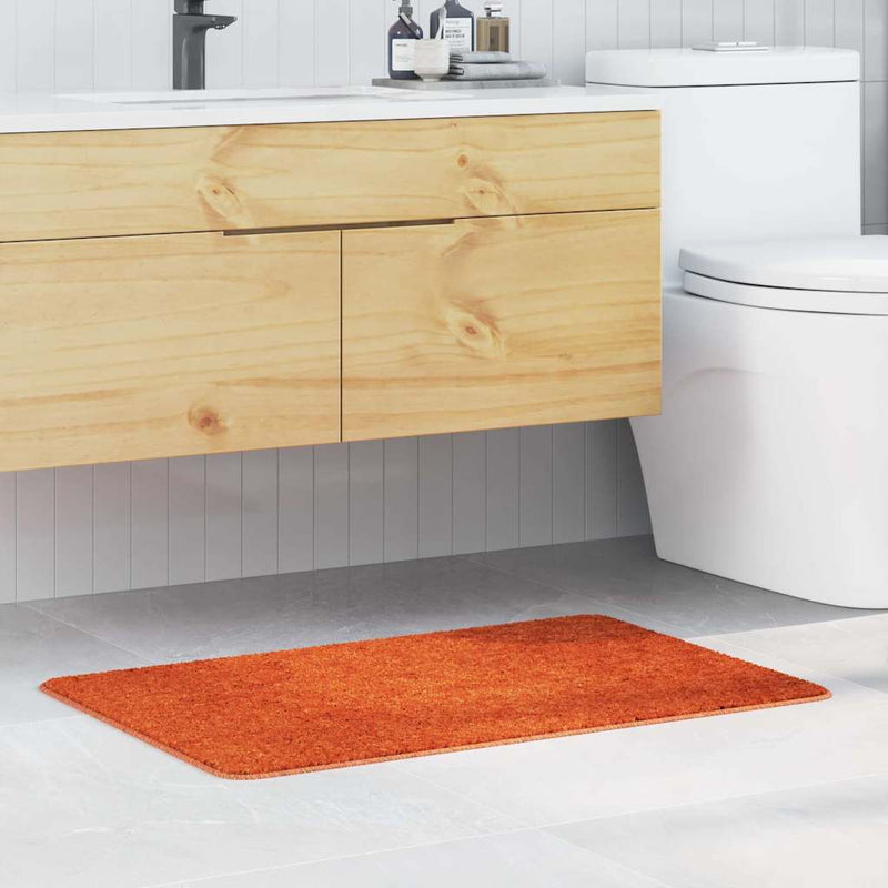 Load image into Gallery viewer, Vidaxl antislip badmat oranje 60 x 90 cm pp