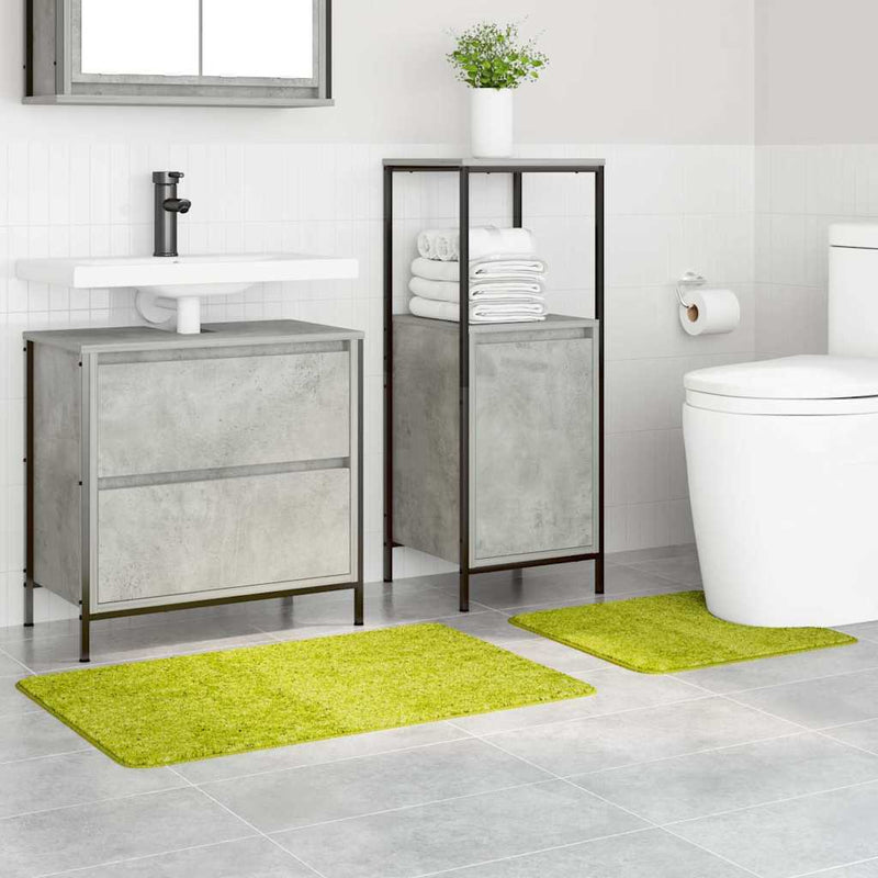 Load image into Gallery viewer, Vidaxl antislip badmat set 2 pcs groen pp