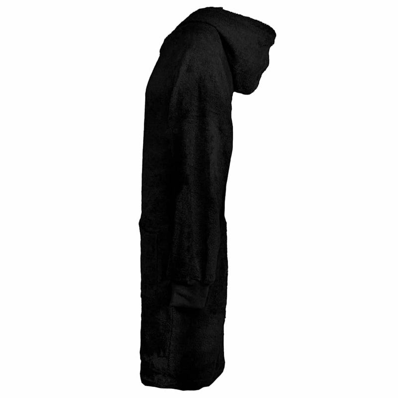 Load image into Gallery viewer, Vidaxl deken hoodie kinn zwart l katoen