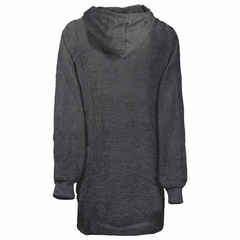 Load image into Gallery viewer, Vidaxl deken hoodie kinn antraciet l katoen