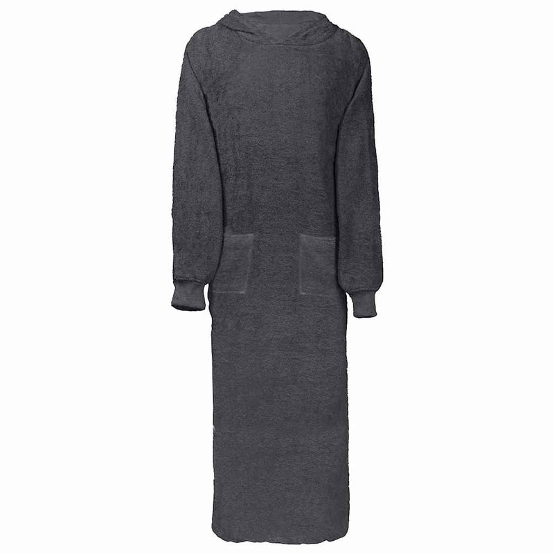 Load image into Gallery viewer, Vidaxl deken hoodie kinn antraciet xxl katoen