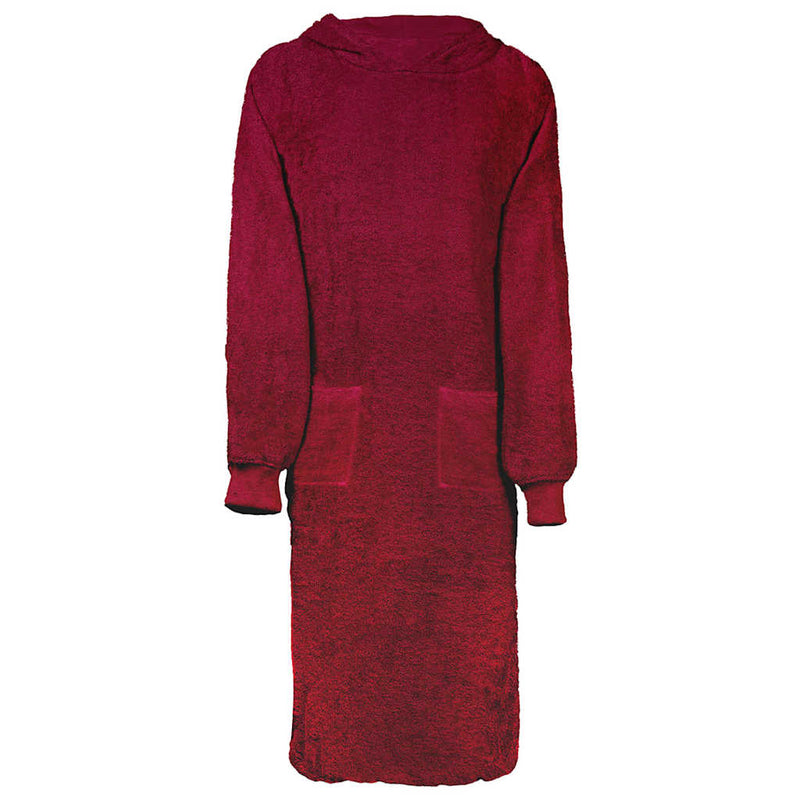 Load image into Gallery viewer, Vidaxl deken hoodie kinn rood xl katoen