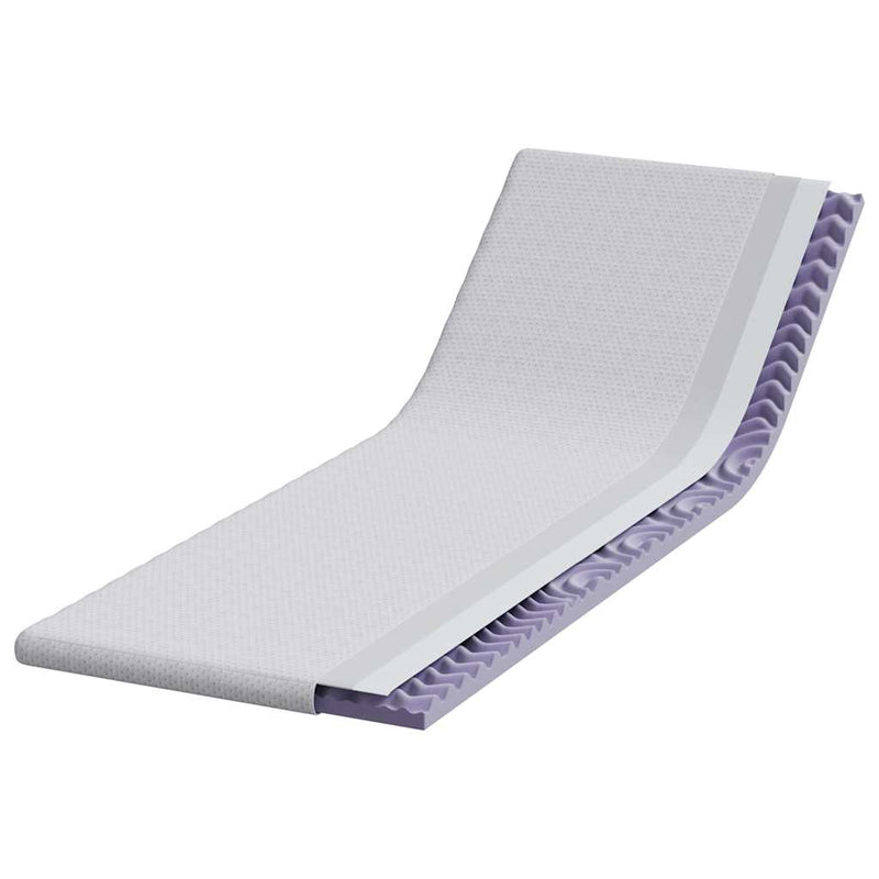 Load image into Gallery viewer, Vidaxl matrastopper wit 80 x 200 cm jacquard stof