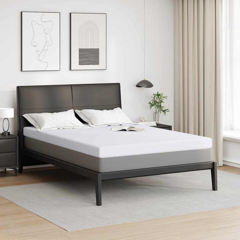 Load image into Gallery viewer, Vidaxl matrastopper wit 140 x 200 cm jacquard stof