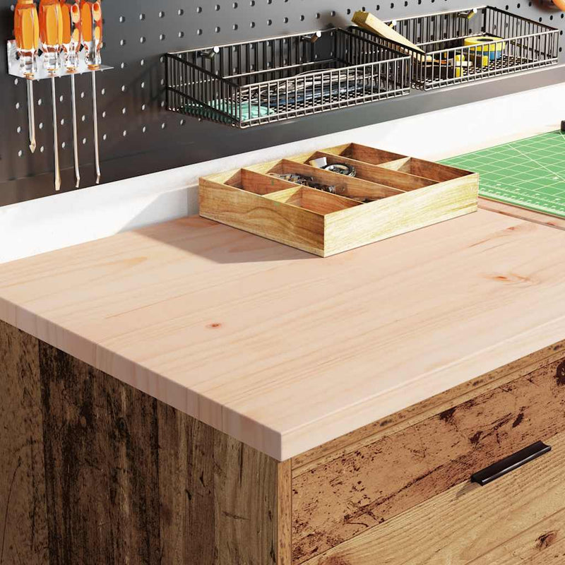 Load image into Gallery viewer, Vidaxl garagekast 60x51x85 cm massief grenenhout oud hout