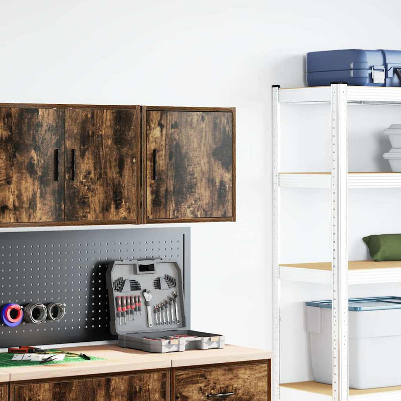 Load image into Gallery viewer, Vidaxl garagewandkast bewerkt hout gerookt eiken