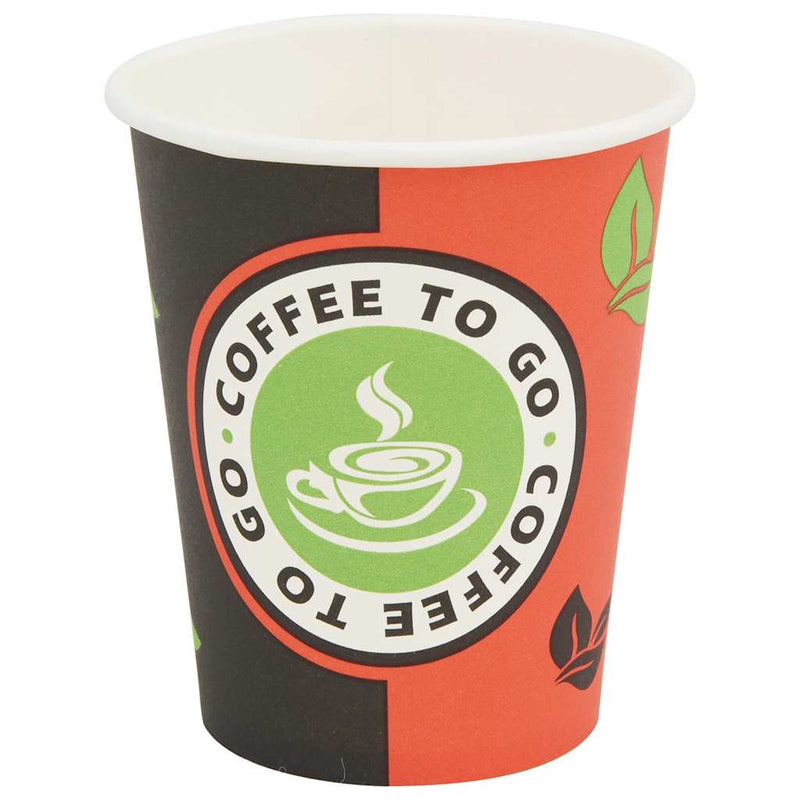 Load image into Gallery viewer, Vidaxl papieren koffiekopjes met deksel 1000 st 8oz 240 ml