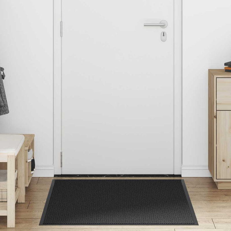 Load image into Gallery viewer, Vidaxl deurmat 90x150 cm zwart