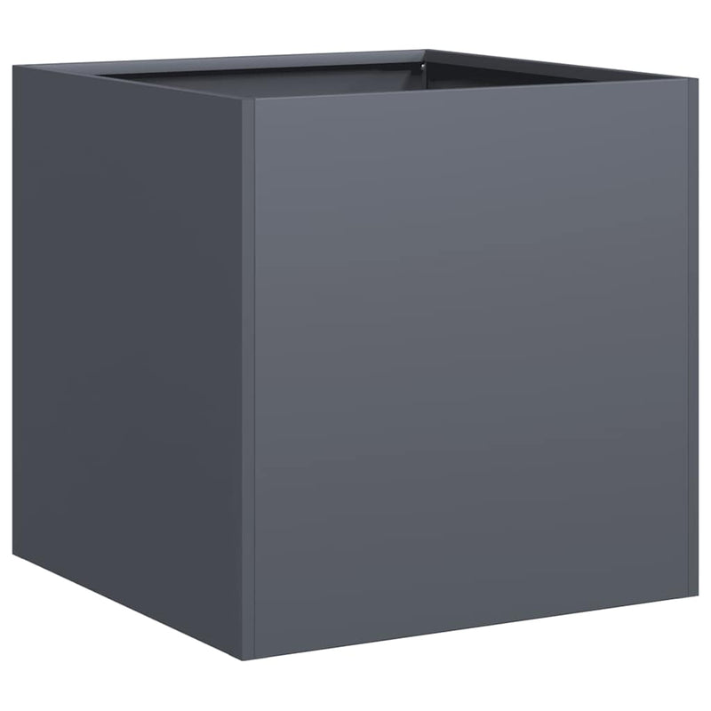 Load image into Gallery viewer, Vidaxl plantenbak 40x40x40 cm koudgewalst staal antracietkleurig