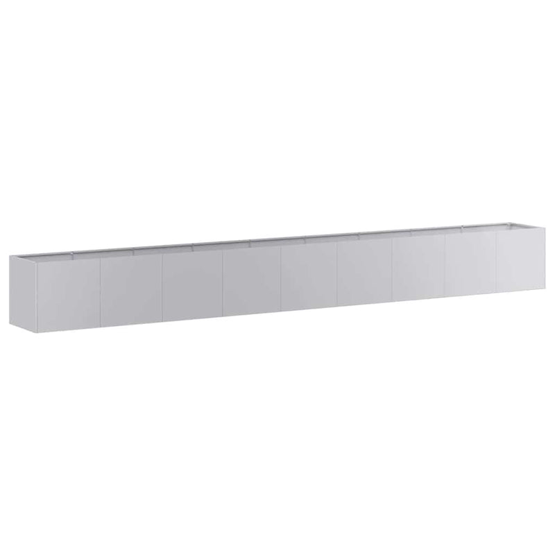 Load image into Gallery viewer, Vidaxl plantenbak 360x40x40 cm gegalvaniseerd staal