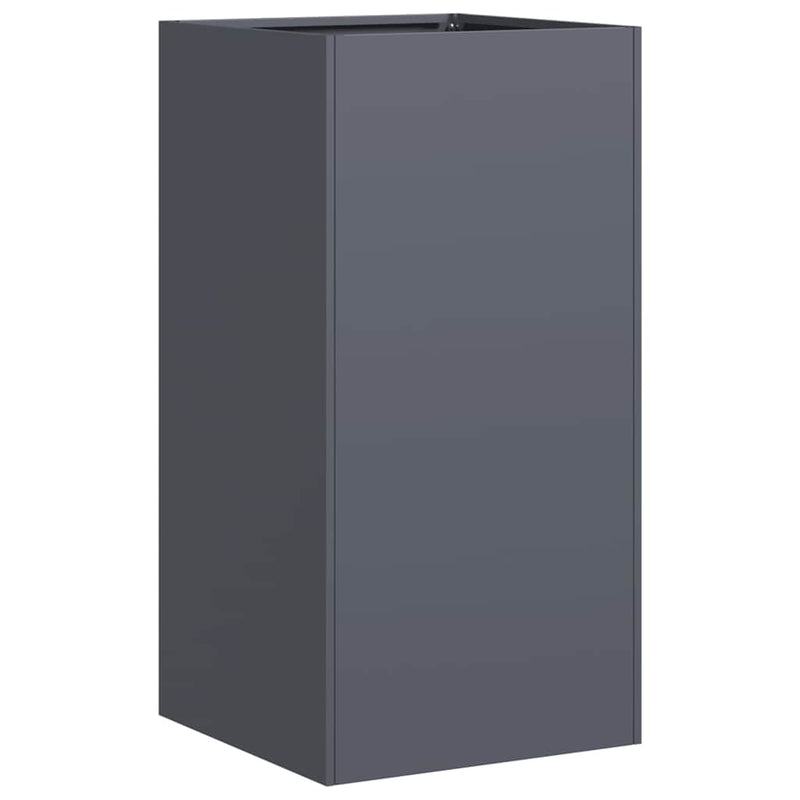 Load image into Gallery viewer, Vidaxl plantenbak 40x40x80 cm koudgewalst staal antracietkleurig
