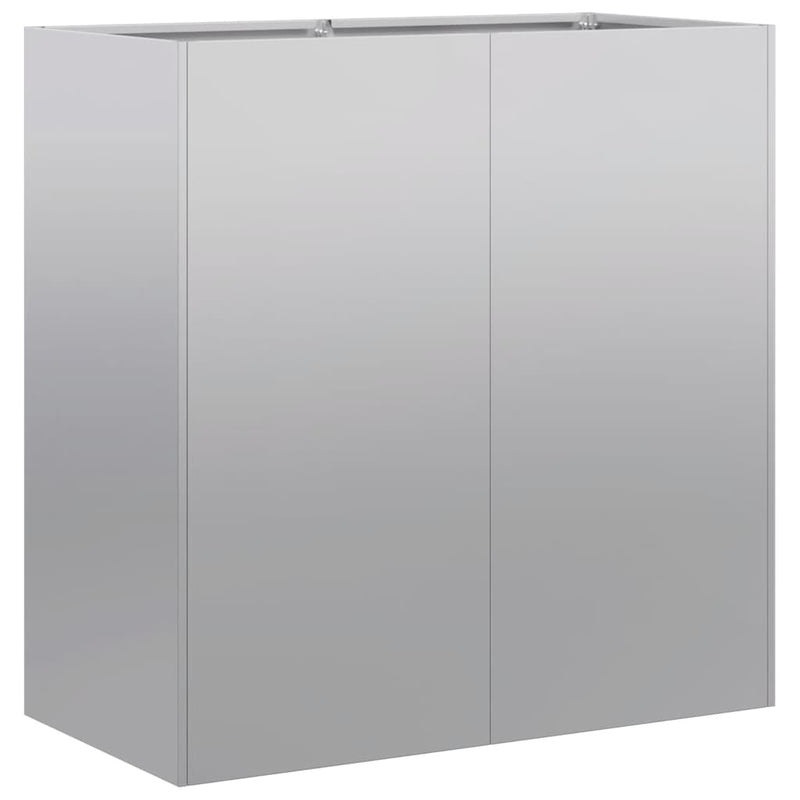 Load image into Gallery viewer, Vidaxl plantenbak 80x40x80 cm gegalvaniseerd staal