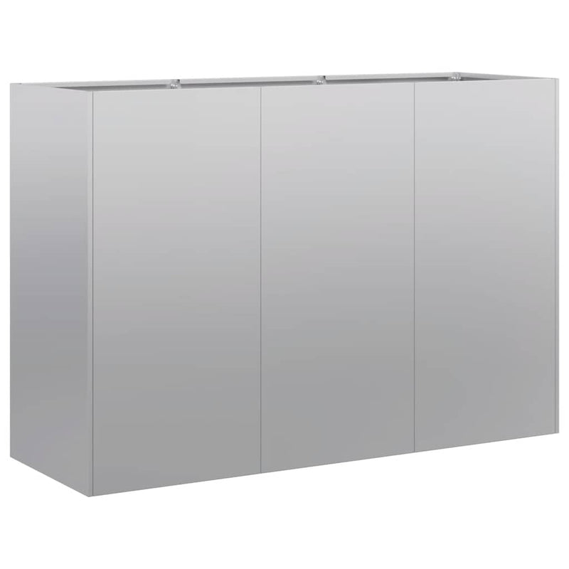 Load image into Gallery viewer, Vidaxl plantenbak 120x40x80 cm gegalvaniseerd staal