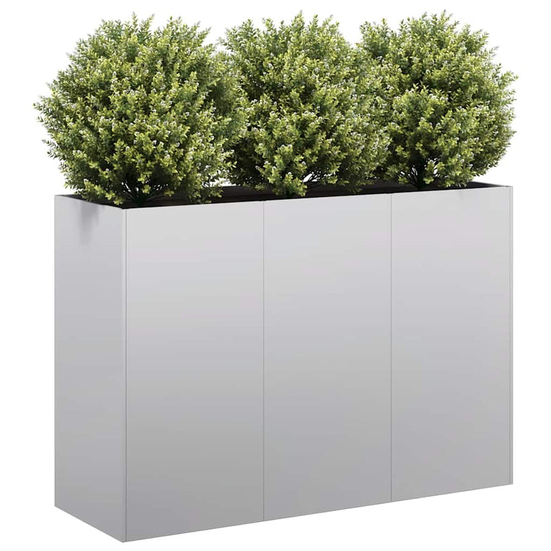 Load image into Gallery viewer, Vidaxl plantenbak 120x40x80 cm gegalvaniseerd staal