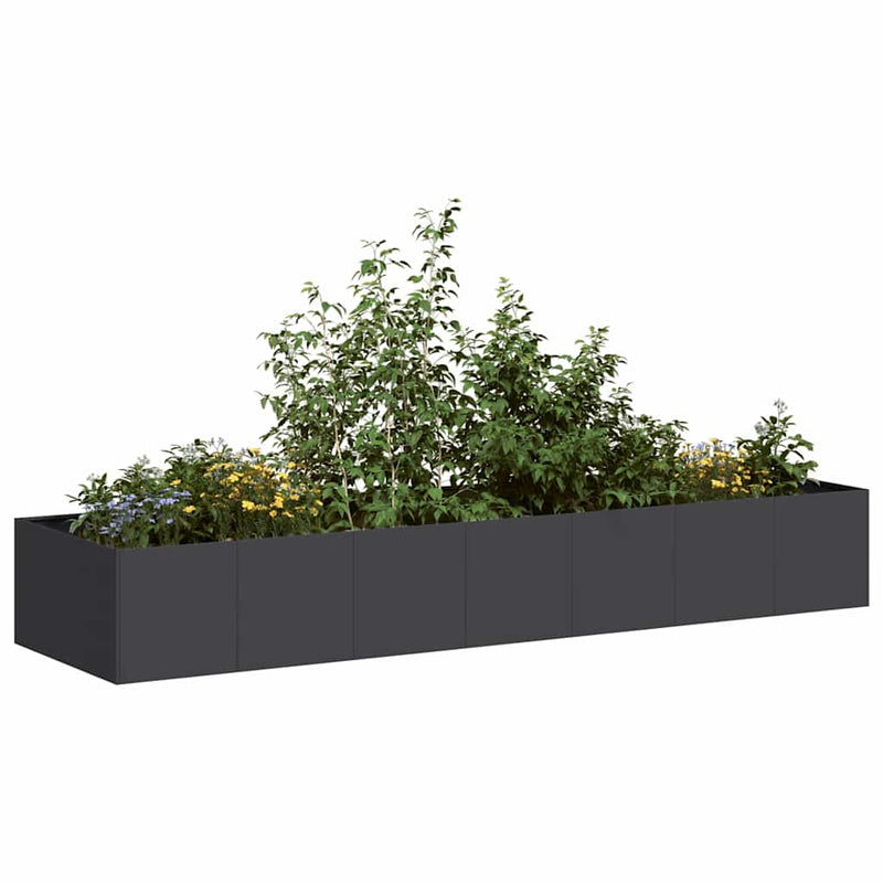 Load image into Gallery viewer, Vidaxl plantenbak 280x80x40 cm staal zwart