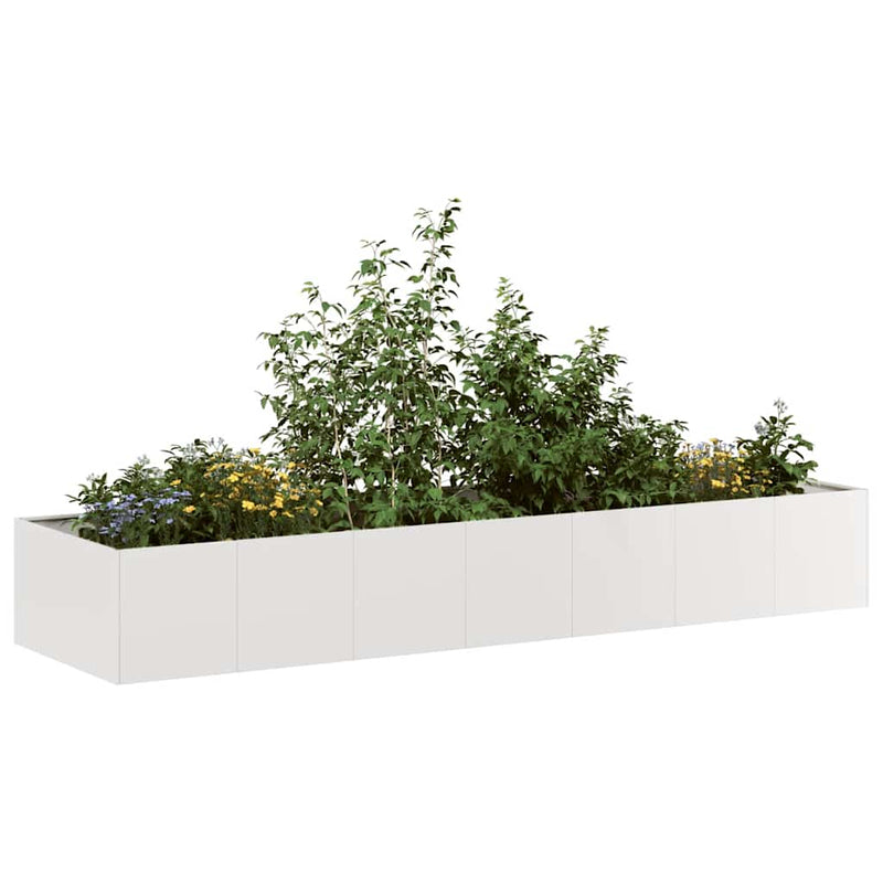 Load image into Gallery viewer, Vidaxl plantenbak 280x80x40 cm roestvrij staal