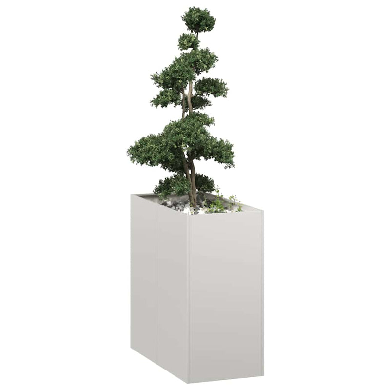 Load image into Gallery viewer, Vidaxl plantenbak 40x80x80 cm roestvrij staal