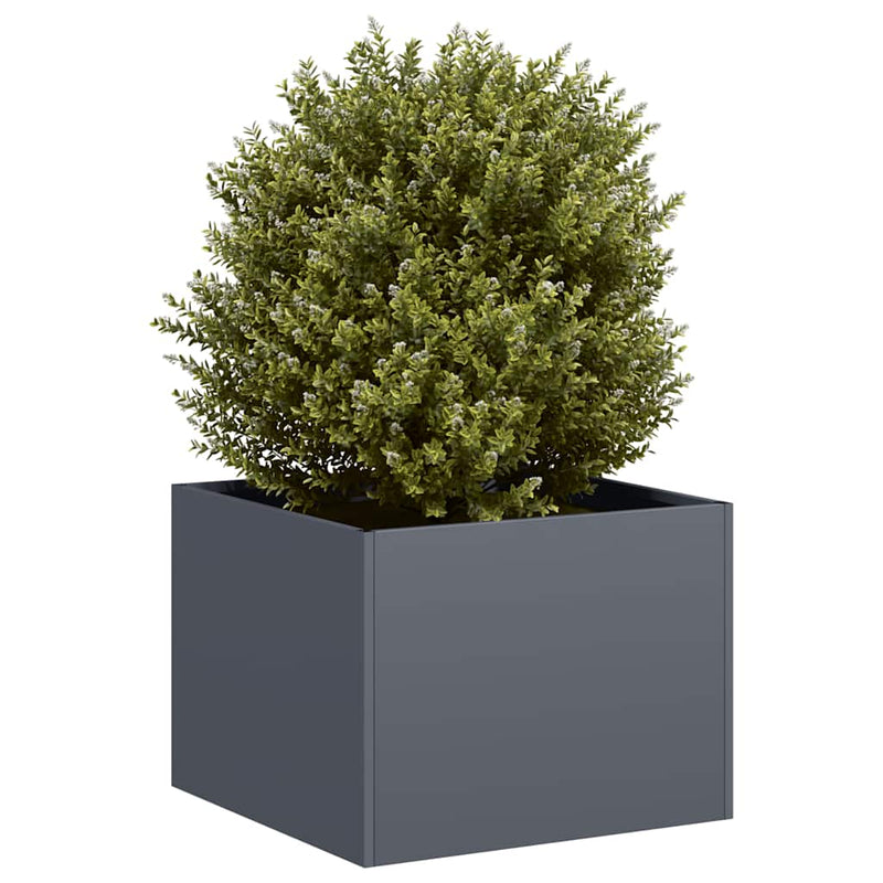 Load image into Gallery viewer, Vidaxl plantenbak 40x40x30 cm staal antracietkleurig