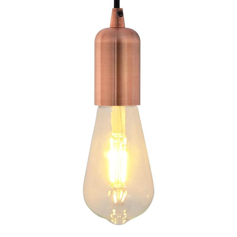 Load image into Gallery viewer, Vidaxl lamphouders 2 st rood brons e27