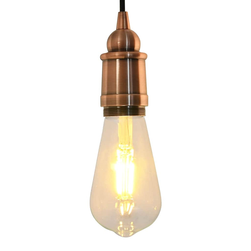 Load image into Gallery viewer, Vidaxl lamphouders 2 st rood brons e27