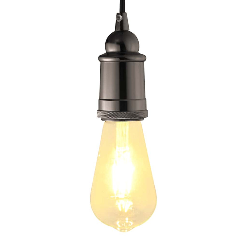 Load image into Gallery viewer, Vidaxl lamphouders 2 st glanzend zwart e27